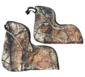 Classic Quad Gear Boot Covers Insulators Mens One Size Realtree Camo Hunting - Picture 1 of 6