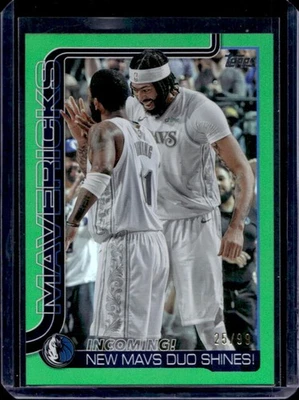 2025-26 Topps Kareem Abdul-Jabbar Green Rainbow #25/99 Bucks - image 1 of 2