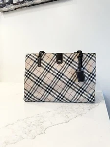 Burberry Blue Label Nylon And Leather Tote - Picture 1 of 20