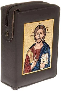 Custodia Bibbia Di Gerusalemme Pantocratore Libro Chiuso - Foto 1 di 12
