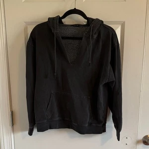 John Galt Hoodie schwarz mit Fronttasche - Bild 1 von 9