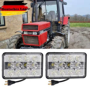 Paar LED Scheinwerfer Für Case IH 743XL 844XL 956XL 1255XL 1455XL 1056XL 856XL - Bild 1 von 6