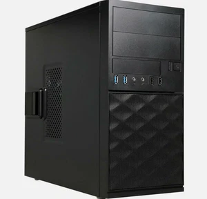 In-Win EFS052.CH450TB3 450W Mini Tower Case (Black) - Zdjęcie 1 z 6