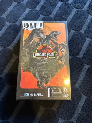 Unmatched Jurassic Park - Ingen Vs Raptors [NEW & Sealed] Board Game - Image 1 of 2