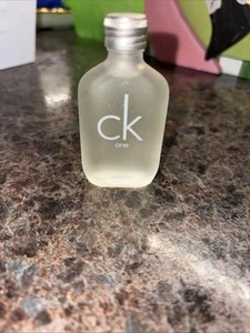 Calvin Klein for Men CK One Eau De Toilette EDT Splash - .5 oz Travel Size - New - Picture 1 of 4