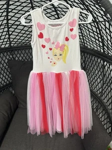 Girl's Rainbow dress, Jojo Siwa, size XS 4-5 T - Picture 1 of 5