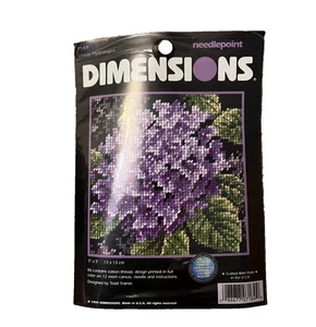 NEW Dimensions #7189 Needlepoint Lovely Hydranger - Picture 1 of 2