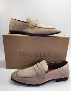 Steve Madden Traviss Mocasín Para Hombres Talla 10 Desierto Tostado Gamuza Zapatos Sin Cordones - Imagen 1 de 14