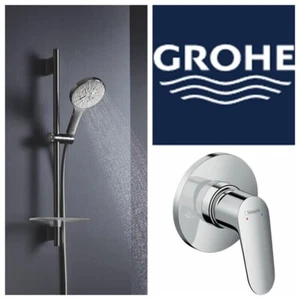 GROHE Rainshower SmartActive ducha de un solo riel redondo con mezclador de enfoque HG - Imagen 1 de 13