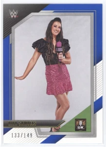 Nina Samuels 2022 Panini WWE NXT Base Blue Parallel 133/149 - Picture 1 of 2