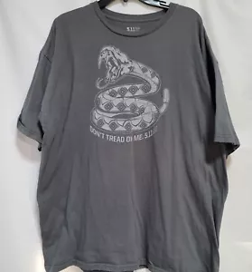Camicia tattica 5.11 adulto 2XL grigio non filo su di me 511 outdoor texana maglietta uomo - Foto 1 di 8