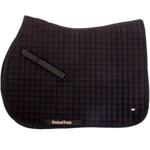 BACK ON TRACK All Purpose No1 Black Saddle Pad (213800) - Picture 1 of 2