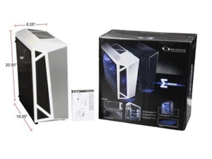 SIGMA ATX Gaming PC Tower Computer Case(WHITE) - Picture 1 of 7