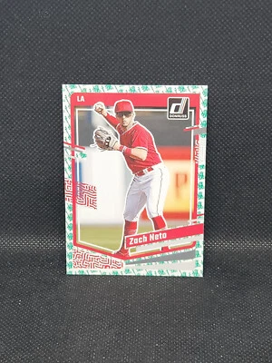 2023 Donruss #103 Zach Neto LIBERTY PARALLEL SP (G3) - Image 1 of 2