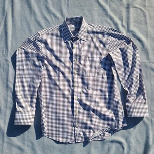 Camisa de manga larga a cuadros Peter Millar para hombre - Imagen 1 de 8