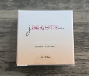 Jazmine Beauty Brow Boss BROW STYLING WAX 5g / .18 oz NIB ~ SEALED ~VEGAN - Picture 1 of 3