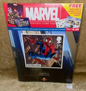 ROYAL MAIL MARVEL SOUVENIR BRIEFMARKENPAKET EXKLUSIVE SAMMLEREDITION SUPERHELDEN - Bild 1 von 3