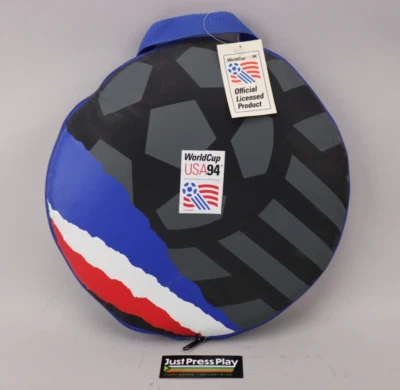 Vintage World Cup USA 94 Stadium Seat Cushion Bag NOS w/ Tag - Image 1 of 4