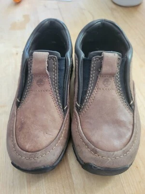 Timberland niño zapatos sin cordones cuero talla 8 Foto 1 de 3
