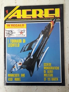AEREI n.1 anno 1990 I Tornado di Lechfeld - CON POSTER GRUMMAN EF-111A RAVEN - Picture 1 of 2
