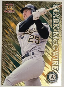 1996 Pacific Prisms Gold Mark McGwire Oakland A’s