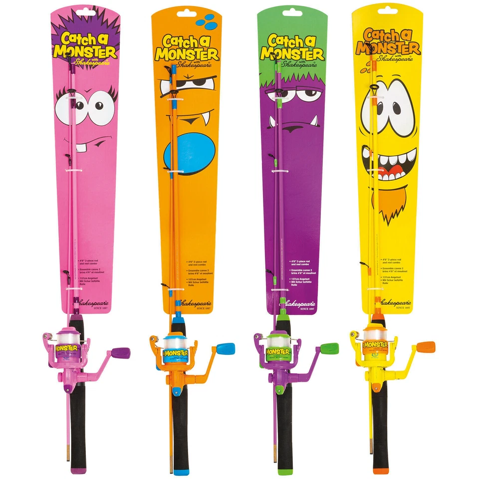 Shakespeare Catch a Monster Spin Combo - Fishing Rod & Reel - Image 1 of 1