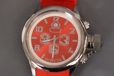 INVICTA Pro Diver Men 52mm Stainless Steel Steel Red dial VD53 Quartz - Image 1 of 4
