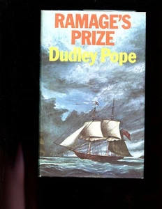 RAMAGE'S PRIZE, ,Dudley Pope, HBdj 1st UK, S&W VG, Napl RN naval novel - Picture 1 of 2