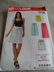 NEW LOOK K6348 SKIRT SEWING PATTERN F0R JERSY AND STRETCHED SZ 10-18 UN CUT - Picture 1 of 3