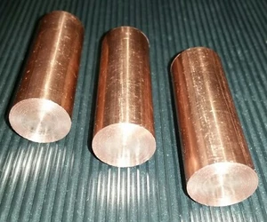 Kupfer Automatenkupfer Rundstab Reststücke Ø ca. 19 mm Länge ca. 52 mm - Bild 1 von 2