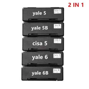 2In1 STYLE CISA-5 Yale-5 YALE 5B Yale-6 YALE 6B Tool For Instacode Database - Bild 1 von 5