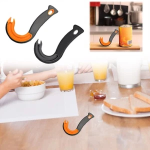 The Hook Shaped Can Opener Can Easily Open All Kinds Of Cans Bottle &Can Opener - Picture 1 of 16