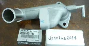 OEM NEW Genuine Mazda Water Pump Inlet Pipe Housing 1990-00 Miata B61P-15-160 - Picture 1 of 3