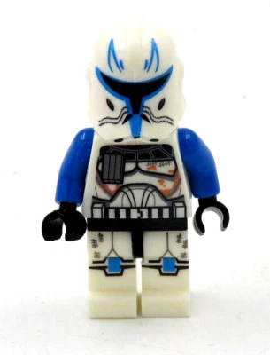 Lego DECALED Star Wars Phase 2 Captain Rex Minifigure 501st 75012 - Image 1 of 2