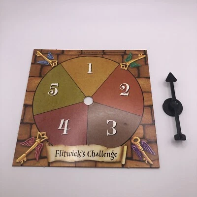 Harry Potter & The Sorcerers Stone Board Game Piece Part Double Sided Spinner - Image 1 of 4