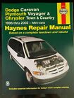 30011 Haynes 1996 - 2002 Dodge, Plymouth, Chrysler Town & Country Repair Manual
