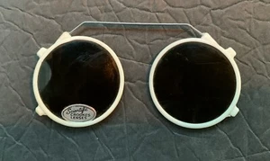 Antique Scientific Crookes Lenses Prince-nez Sunglasses - Picture 1 of 6