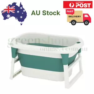 Kids Foldable Bath Tub - Deep Regular 80 x 58 x 44cm FREE SHIPPING - Picture 1 of 12