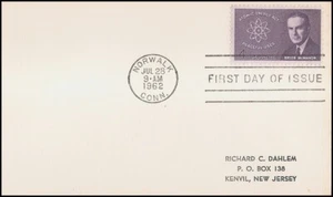 USA4 #1200 ADDR FIRST DAY CARD FDC Sen. Brien McMahon - Picture 1 of 1
