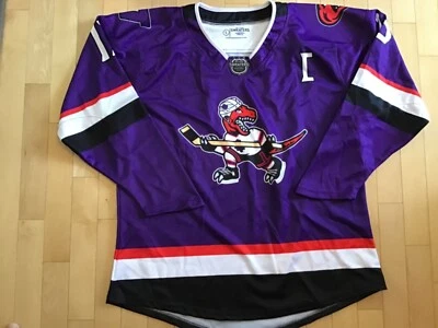 Camiseta deportiva de hockey híbrida Toronto Raptors/Maple Leafs - nueva grande para hombre, ¡RARA! Foto 1 de 4