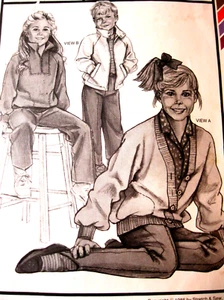 Ann Person 0922 niño PULL-ON & STRIRUP PANTALONES hip22-32 patrón vintage sin cortar - Imagen 1 de 4