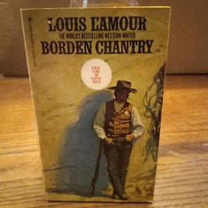 Borden Chantry Louis L'Amour Western Novel Paperback Book - Picture 1 of 3
