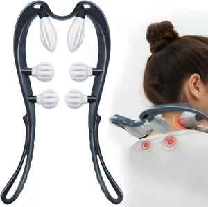 Neck Massager,Back and Massager - Trigger Point Massage Tools,Handheld Back Shou - Picture 1 of 7