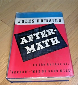 1941 1st Edition - AFTERMATH, by Jules Romains - Imagen 1 de 8