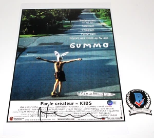 DIRECTOR HARMONY KORINE SIGNED 'GUMMO' 12x18 FRENCH MOVIE POSTER BECKETT BAS COA - Picture 1 of 3