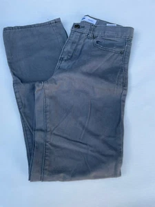  OLD NAVY Boys Size 14 Slim Grey Pants Straight Leg  - Picture 1 of 7