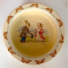 1940’s Vintage/Antique Royal Doulton ‘Greetings’ Bunnykins Cereal  Bowl