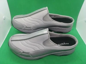 Easy Spirit Women's Travel Time Gray Athletic Clogs Mules Shoes Size 10W - Picture 1 of 11