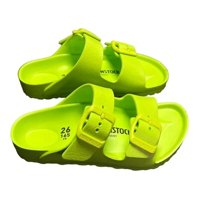 Sandalias Birkenstock Niños Niño Niña Activas Lima Arizona EVA Slide EE. UU. K8 1024595 Foto 1 de 4