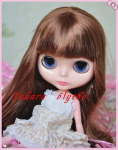 Muñeca desnuda de cabello marrón Takara 12" Neo Blythe de fábrica TBO130 - Imagen 1 de 4